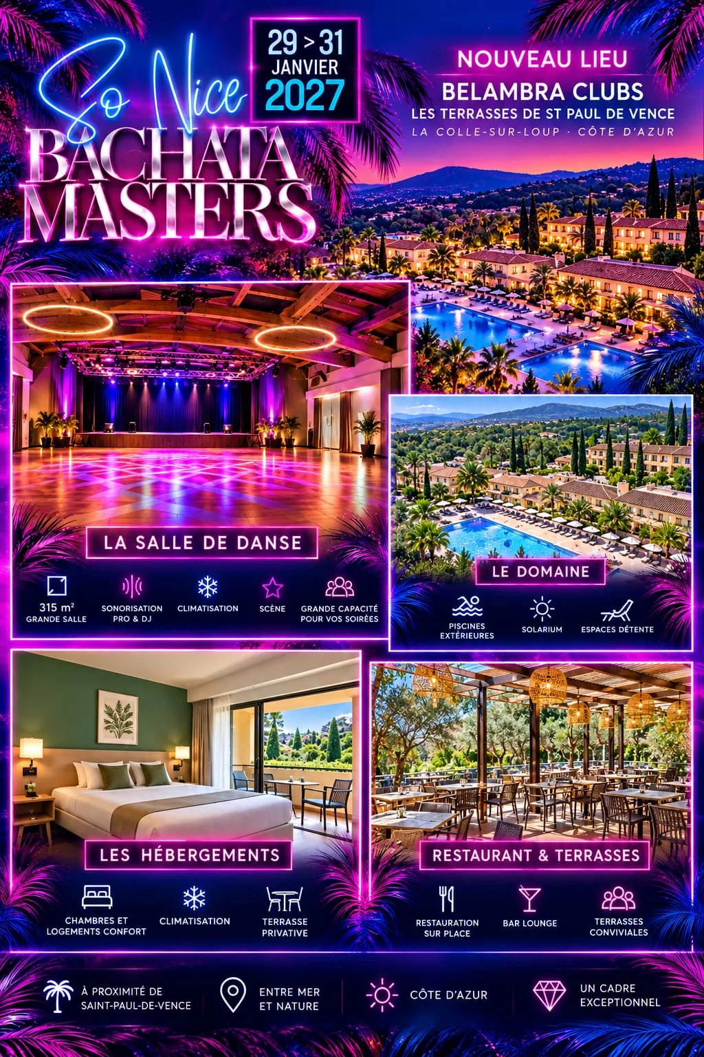 Belambra Clubs — Les Terrasses de Saint-Paul-de-Vence, nouveau lieu du festival